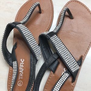 Black sandals